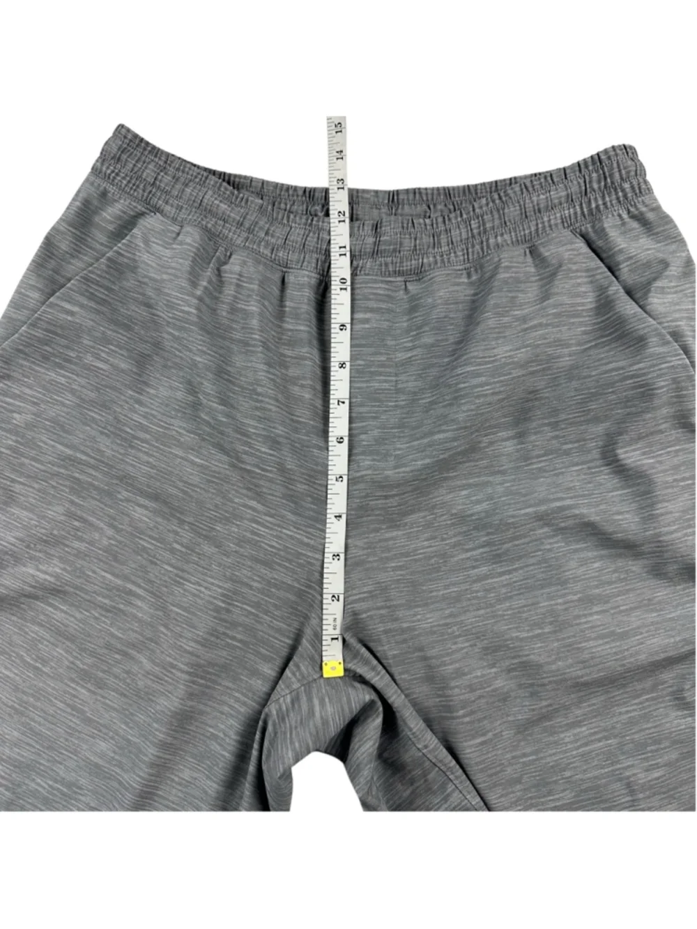 Lululemon Pace Breaker 9 Inch Shorts Men L Gray Heather Athletic Athletic Lined